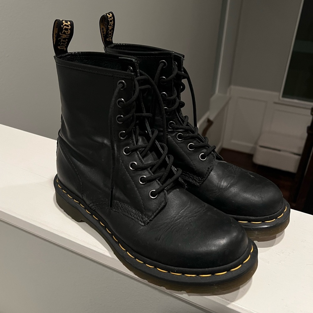 Dr. Martens, Women’s Smooth Leather Lace Up Boots